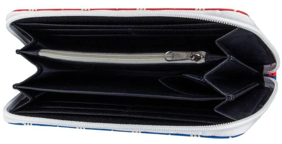 Wonder Woman Movie - Red & Blue logo Clutch Purse - Image 3