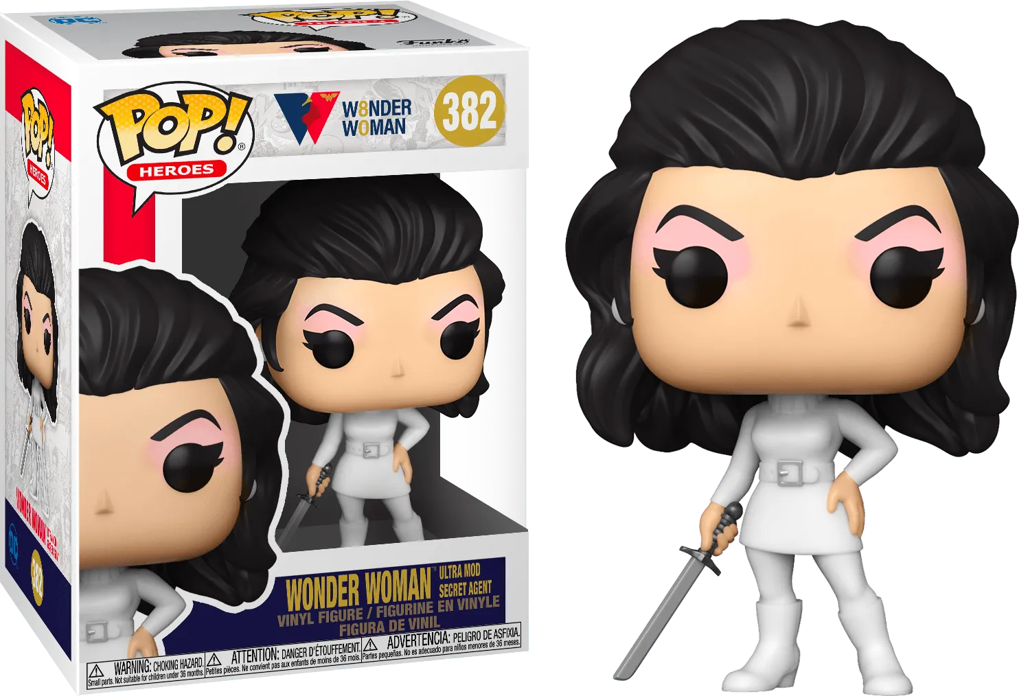 Wonder Woman - The New Wonder Woman 1968 80th Anniversary Pop! Vinyl