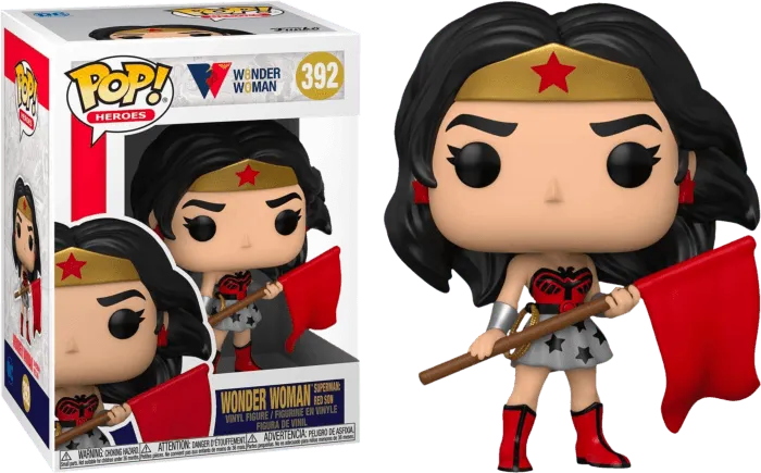 Wonder Woman - Wonder Woman Red Son 80th Anniversary Pop! Vinyl