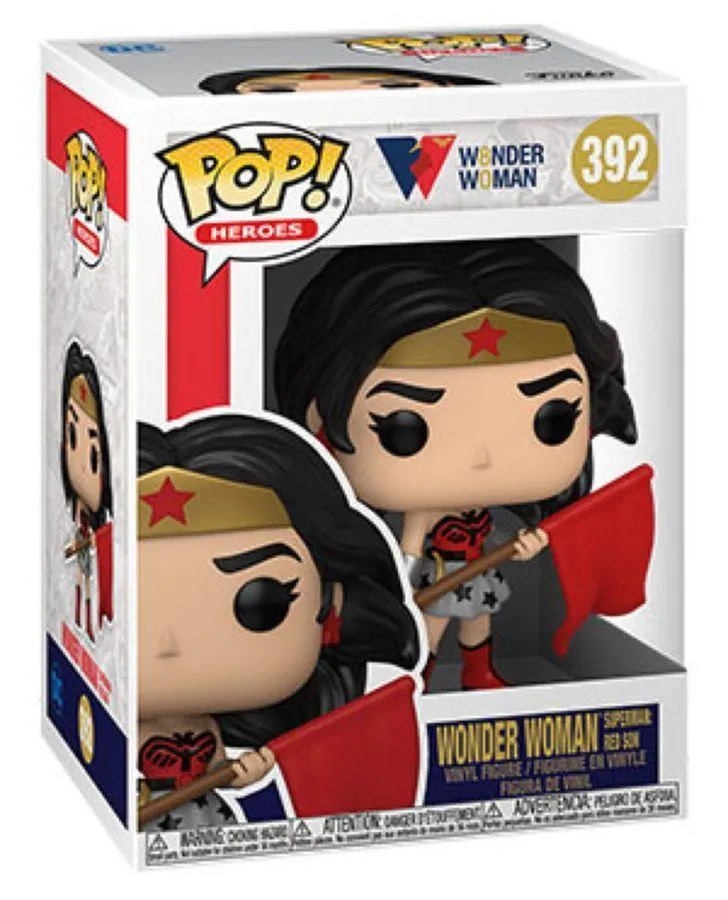 Wonder Woman - Wonder Woman Red Son 80th Anniversary Pop! Vinyl - Image 3