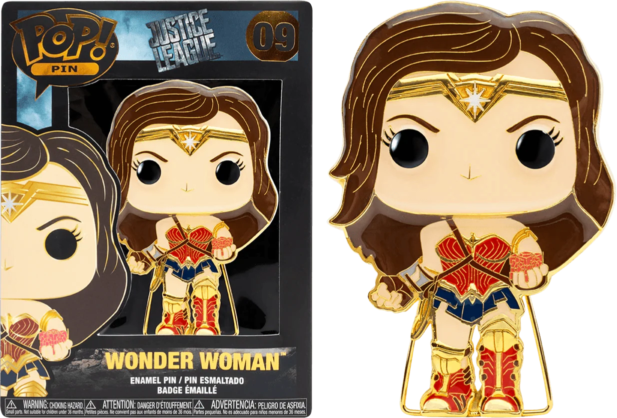Wonder Woman - Wonder Woman (with chase) 4" Pop! Enamel Pin