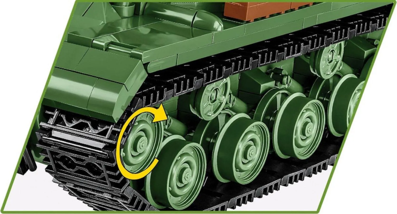 World War 2 - IS-2 (3 in 1) (1044 Piece Kit) - Image 4