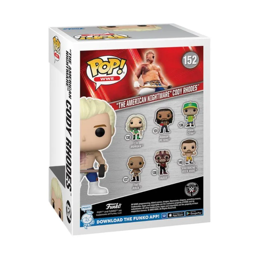 WWE - Cody Rhodes Pop! Vinyl - Image 4