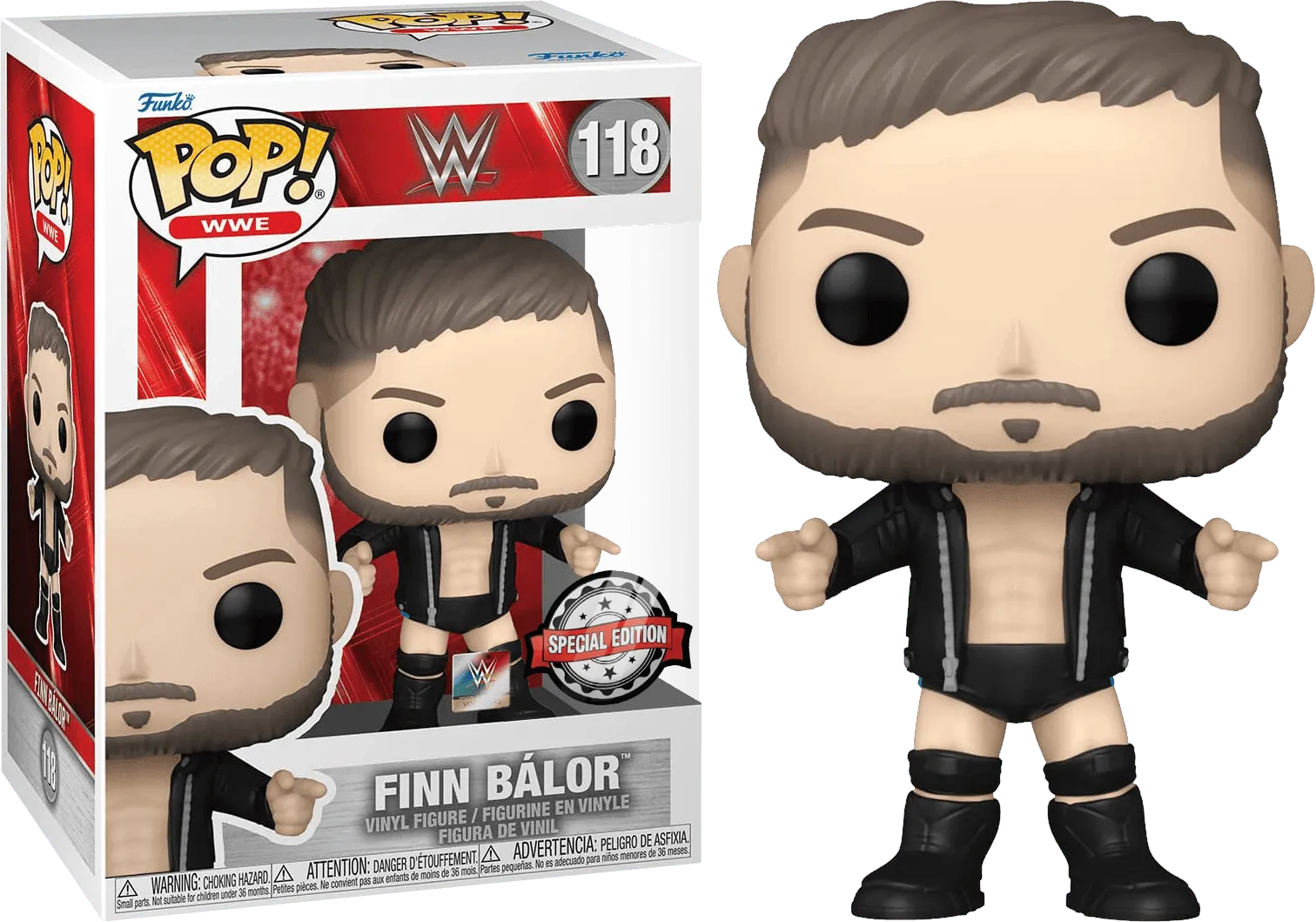 WWE - Finn Balor (Balor Club) Pop! Vinyl [RS]