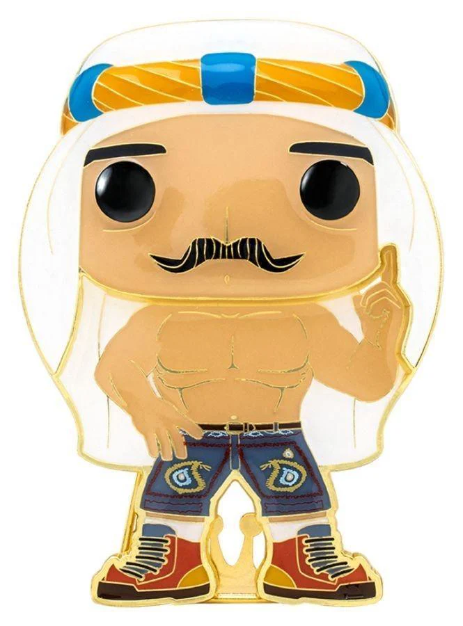 WWE - Iron Sheik 4" Pop! Enamel Pin - Image 2