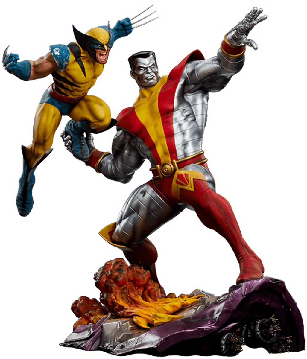 X-Men - Colossus & Wolverine Premium Format Statue
