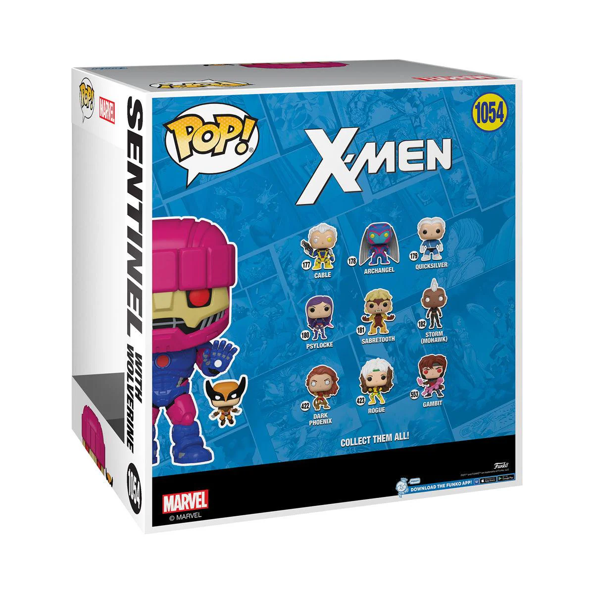 X-Men (comics) - Sentinel with Wolverine 10" (with chase) Pop! Vinyl - Image 2
