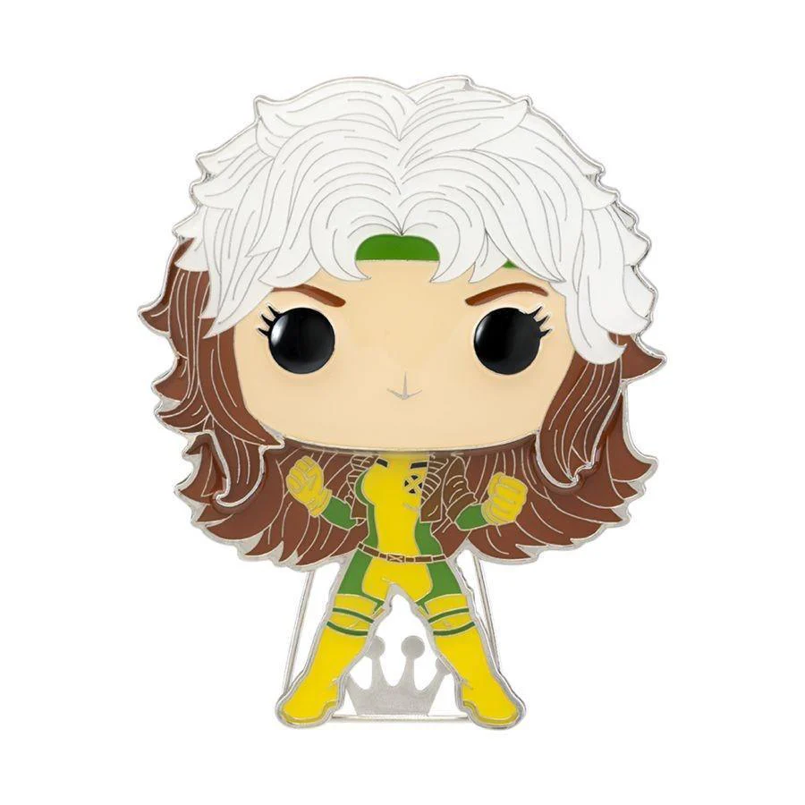 Marvel Comics - Rogue 4" Pop! Enamel Pin - Image 2
