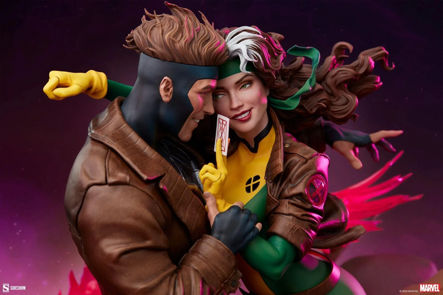 X-Men - Rogue & Gambit 18.5" Statue - Image 5