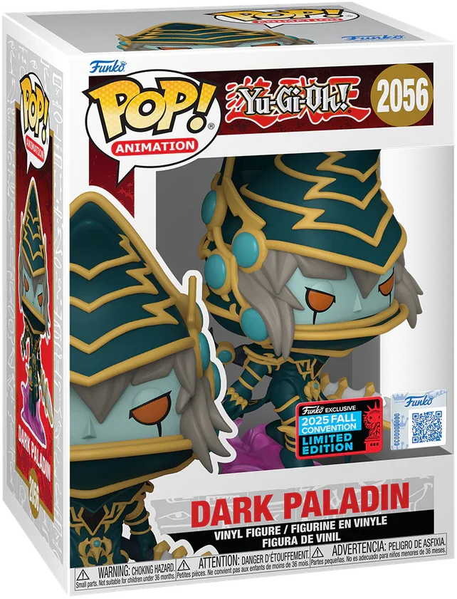 Yu-Gi-Oh! - Dark Paladin with Sword Pop! Vinyl 2025 NYCC Exclusive [RS] - Image 3