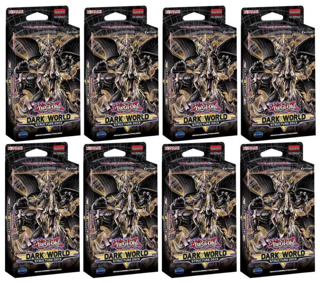 Yu-Gi-Oh! - Dark World Structure Decks (Display of 8) - Image 2
