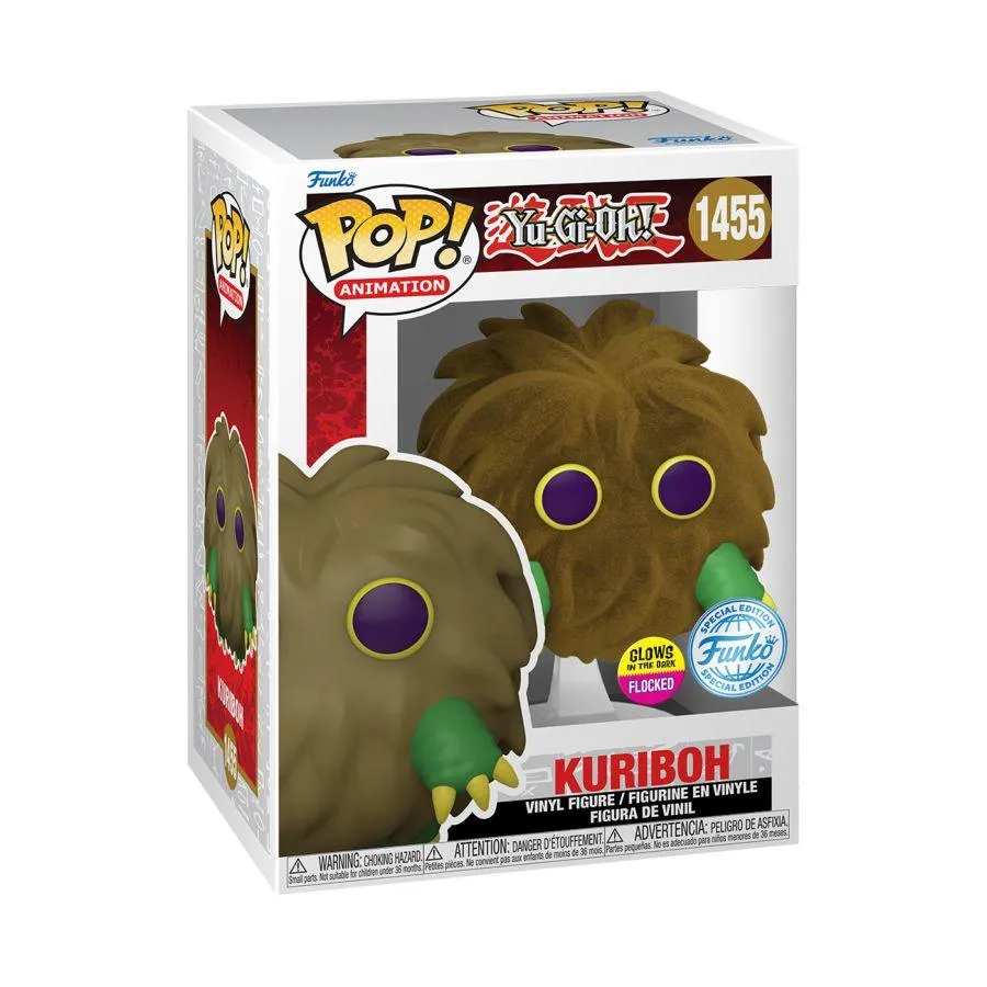 Yu-Gi-Oh! - Kuriboh US Exclusive Flocked Glow Pop! Vinyl [RS] - Image 4