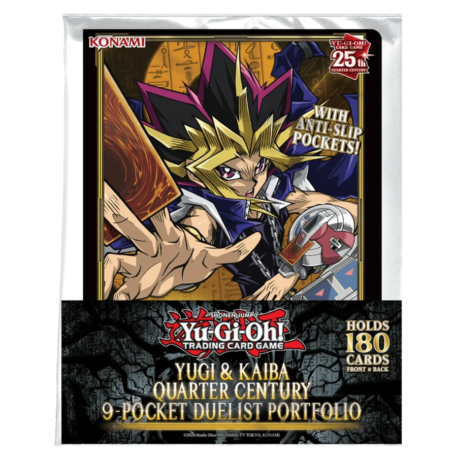 Yu-Gi-Oh! - Yugi & Kaiba Quarter Century 9-Pocket Card Portfolio