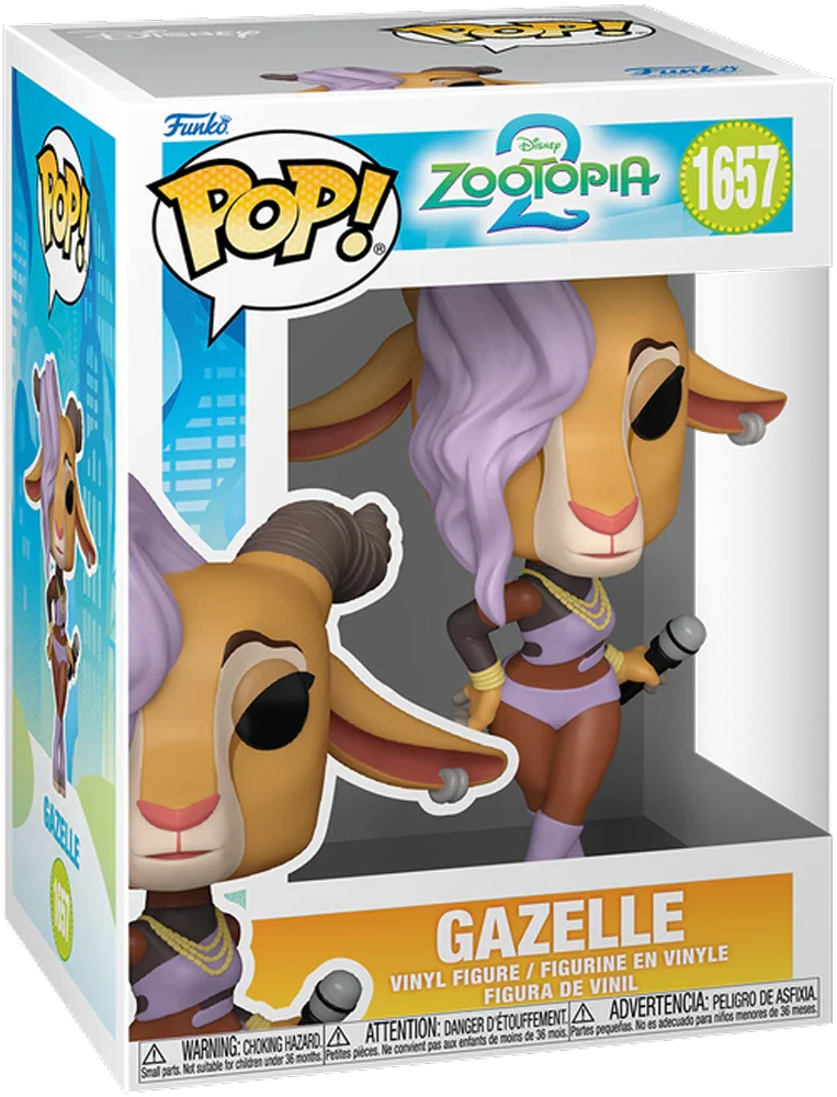 Zootopia 2 - Gazelle Pop! Vinyl - Image 3
